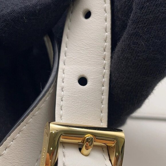 PRADA Tote Bag Leather White 1BG483 - Picture 10 of 14